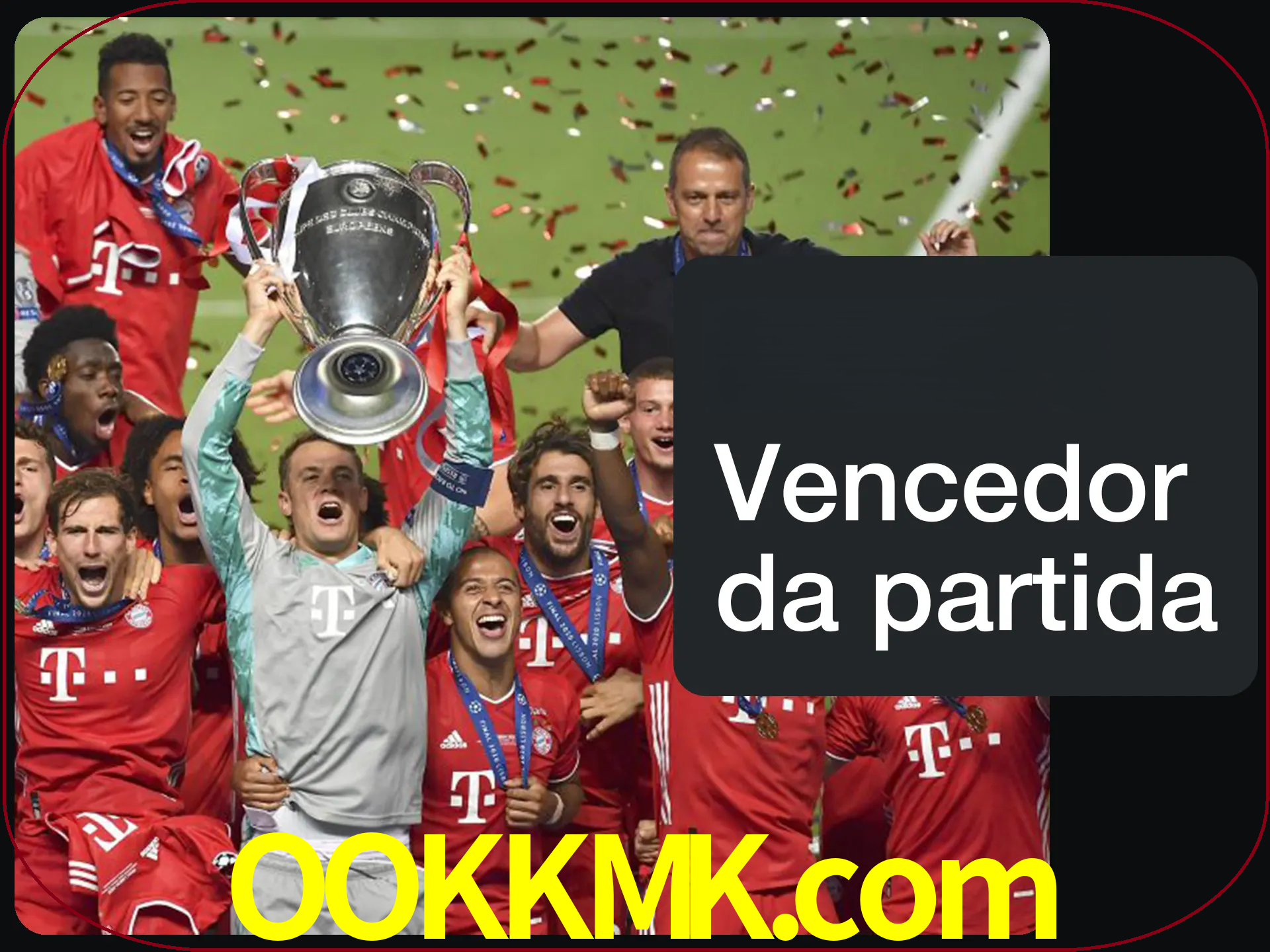 Aposte no vencedor e ganhe uma grande quantia de dinheiro.