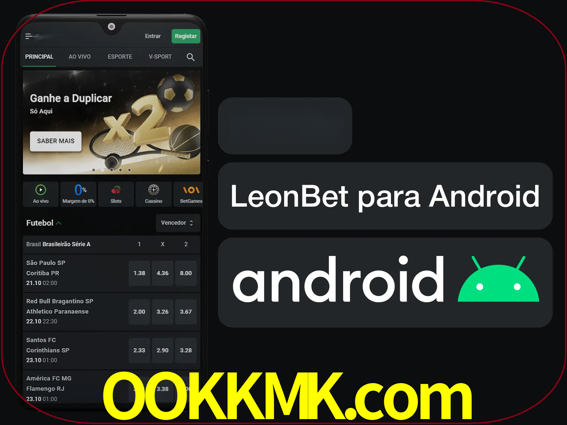 Adquira sua versão poket de LeonBet.