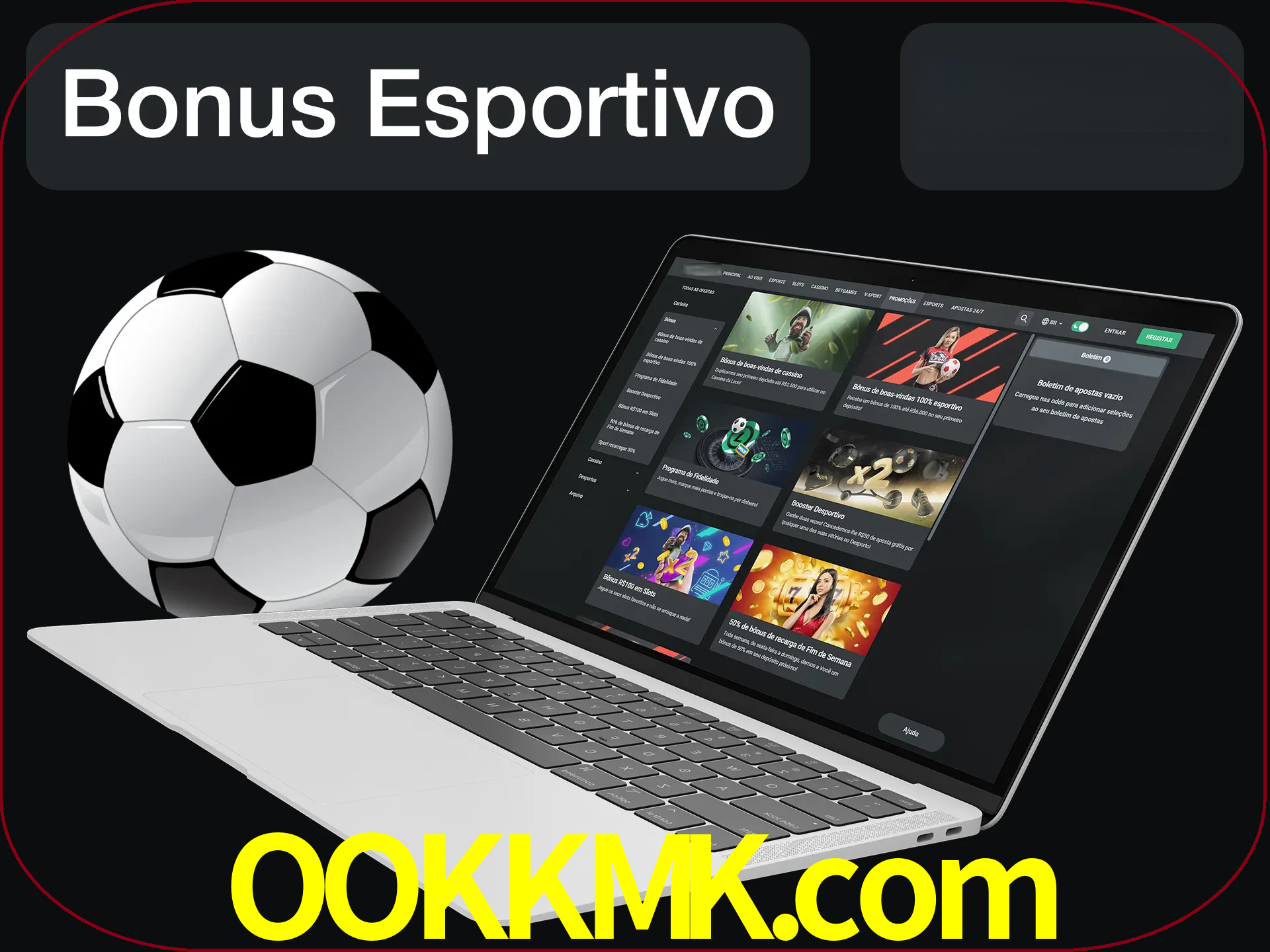Antes de começar a apostar, use o bônus esportivo.